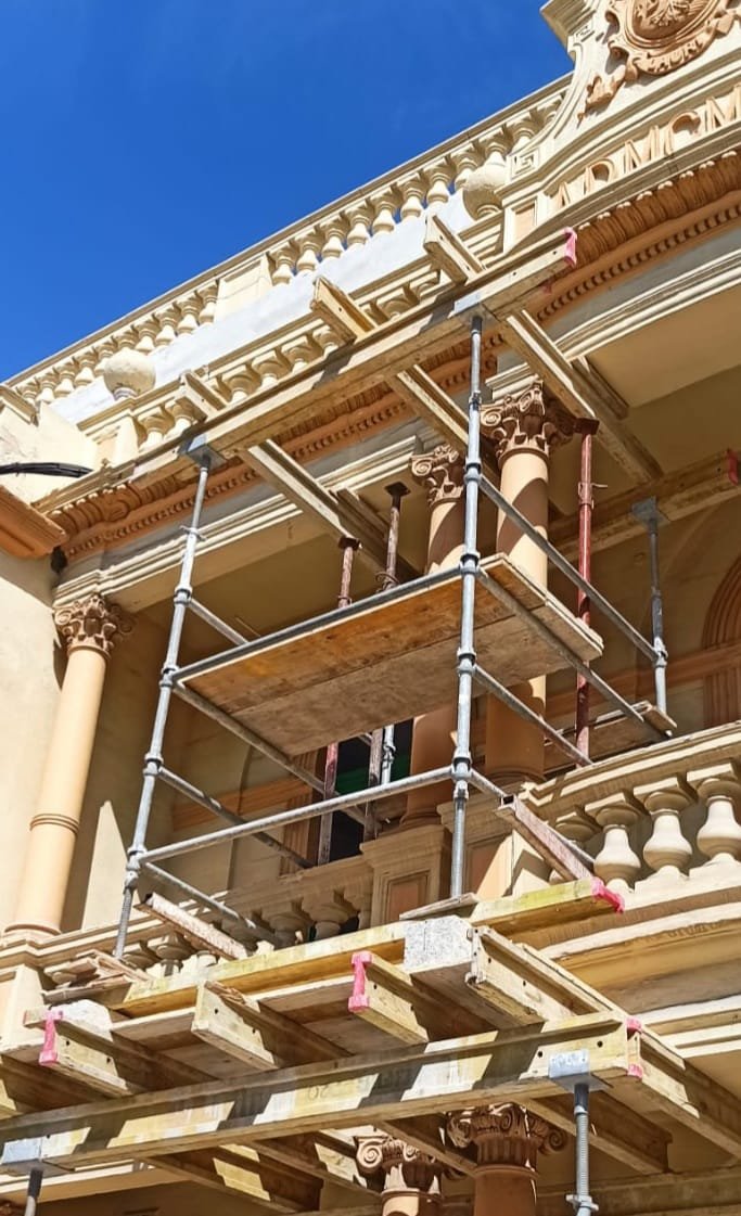 Traditional Maltese stone facade – Mifsud Construction